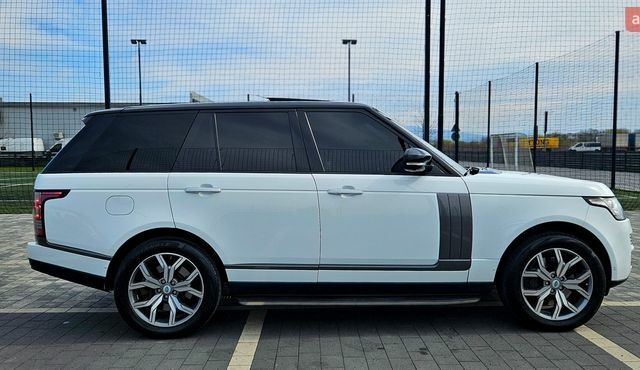 Белый Ленд Ровер Рендж Ровер, объемом двигателя 5 л и пробегом 198 тыс. км за 28500 $, фото 13 на Automoto.ua