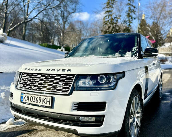 Белый Ленд Ровер Рендж Ровер, объемом двигателя 5 л и пробегом 190 тыс. км за 29000 $, фото 9 на Automoto.ua