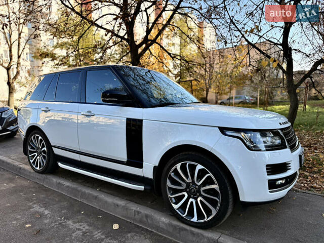 Ленд Ровер Рендж Ровер 2013 у Києві на Automoto.ua Білий Ленд Ровер Рендж Ровер, об'ємом двигуна 3 л та пробігом 211 тис. км за 37000 $, фото 8 на Automoto.ua