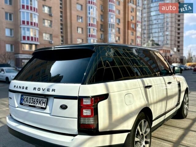 Білий Ленд Ровер Рендж Ровер, об'ємом двигуна 5 л та пробігом 190 тис. км за 29000 $, фото 1 на Automoto.ua