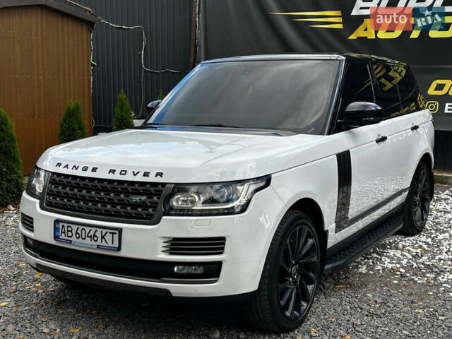 Белый Ленд Ровер Рендж Ровер, объемом двигателя 4.37 л и пробегом 180 тыс. км за 32000 $, фото 3 на Automoto.ua