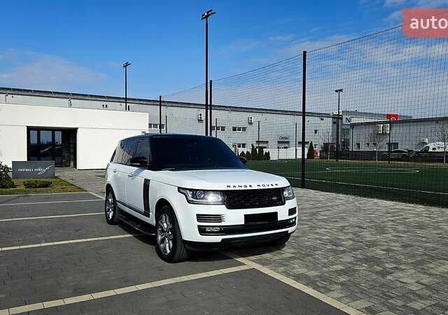 Белый Ленд Ровер Рендж Ровер, объемом двигателя 5 л и пробегом 198 тыс. км за 28500 $, фото 35 на Automoto.ua