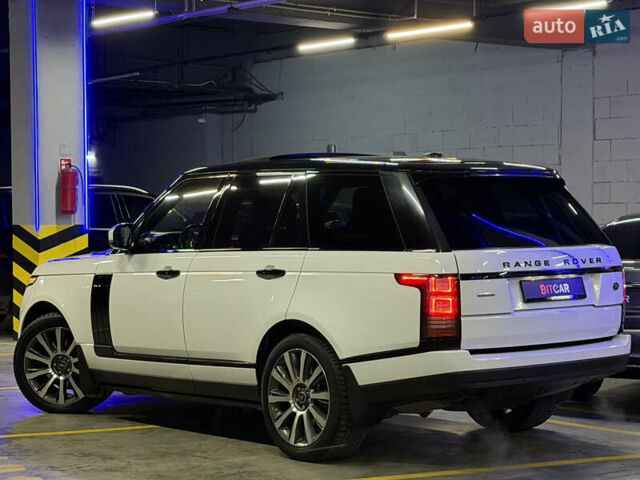 Белый Ленд Ровер Рендж Ровер, объемом двигателя 4.37 л и пробегом 240 тыс. км за 31000 $, фото 18 на Automoto.ua