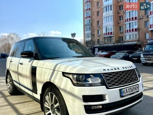 Білий Ленд Ровер Рендж Ровер, об'ємом двигуна 5 л та пробігом 190 тис. км за 29000 $, фото 3 на Automoto.ua