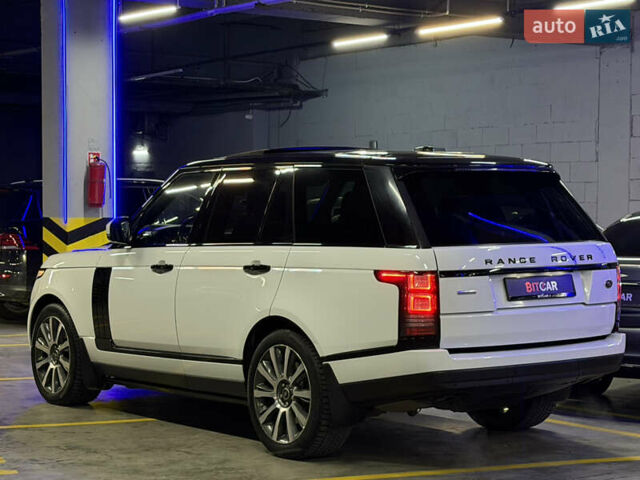Белый Ленд Ровер Рендж Ровер, объемом двигателя 4.37 л и пробегом 240 тыс. км за 31000 $, фото 17 на Automoto.ua