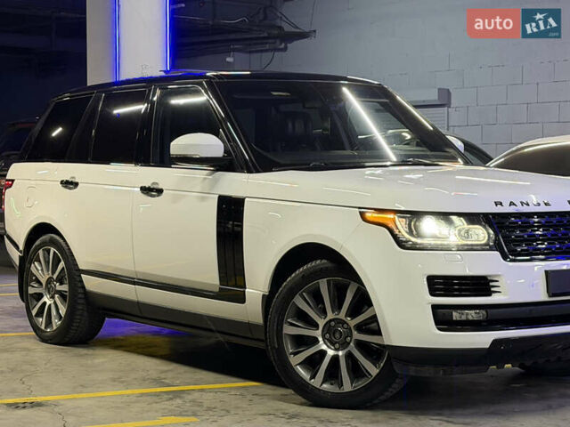 Белый Ленд Ровер Рендж Ровер, объемом двигателя 4.37 л и пробегом 240 тыс. км за 31000 $, фото 2 на Automoto.ua