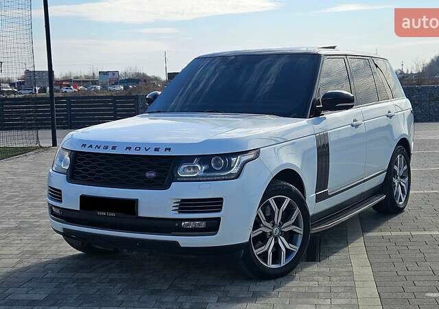 Белый Ленд Ровер Рендж Ровер, объемом двигателя 5 л и пробегом 198 тыс. км за 28500 $, фото 38 на Automoto.ua