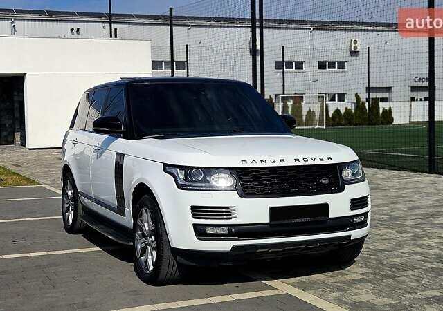 Белый Ленд Ровер Рендж Ровер, объемом двигателя 5 л и пробегом 198 тыс. км за 28500 $, фото 6 на Automoto.ua