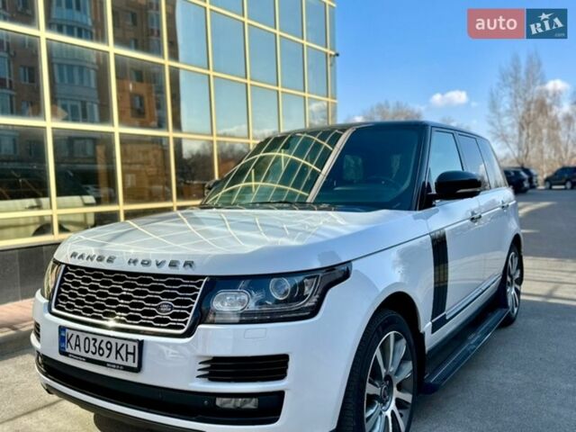 Білий Ленд Ровер Рендж Ровер, об'ємом двигуна 5 л та пробігом 190 тис. км за 29000 $, фото 14 на Automoto.ua