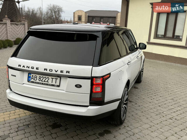 Білий Ленд Ровер Рендж Ровер, об'ємом двигуна 4.4 л та пробігом 130 тис. км за 38500 $, фото 17 на Automoto.ua