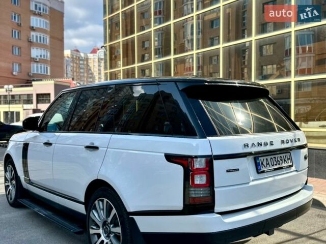 Білий Ленд Ровер Рендж Ровер, об'ємом двигуна 5 л та пробігом 190 тис. км за 29000 $, фото 8 на Automoto.ua