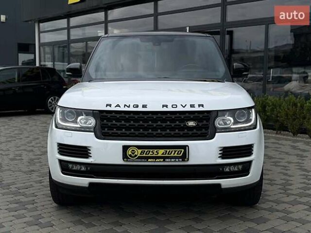 Белый Ленд Ровер Рендж Ровер, объемом двигателя 4.37 л и пробегом 175 тыс. км за 35000 $, фото 3 на Automoto.ua
