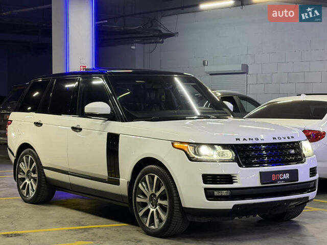 Белый Ленд Ровер Рендж Ровер, объемом двигателя 4.37 л и пробегом 240 тыс. км за 31000 $, фото 1 на Automoto.ua