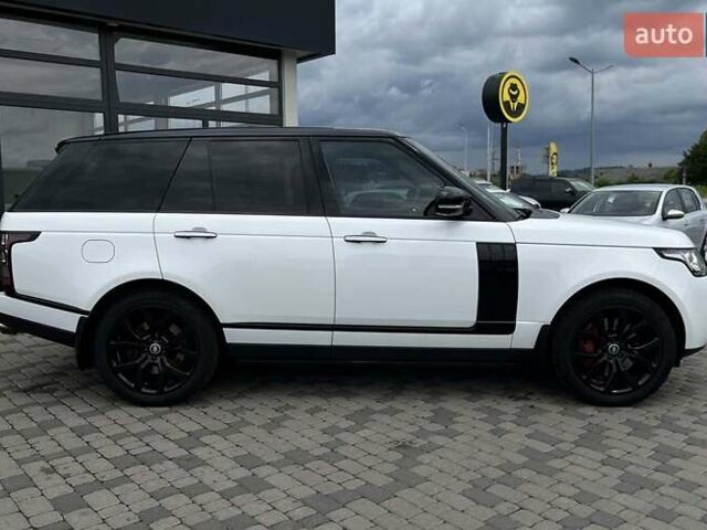 Белый Ленд Ровер Рендж Ровер, объемом двигателя 4.37 л и пробегом 175 тыс. км за 35000 $, фото 6 на Automoto.ua
