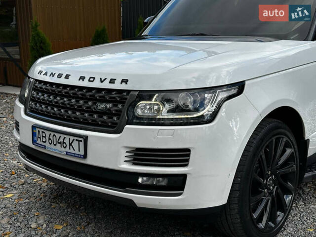 Белый Ленд Ровер Рендж Ровер, объемом двигателя 4.37 л и пробегом 180 тыс. км за 32000 $, фото 4 на Automoto.ua
