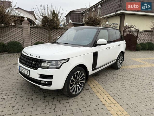 Білий Ленд Ровер Рендж Ровер, об'ємом двигуна 4.4 л та пробігом 130 тис. км за 38500 $, фото 9 на Automoto.ua