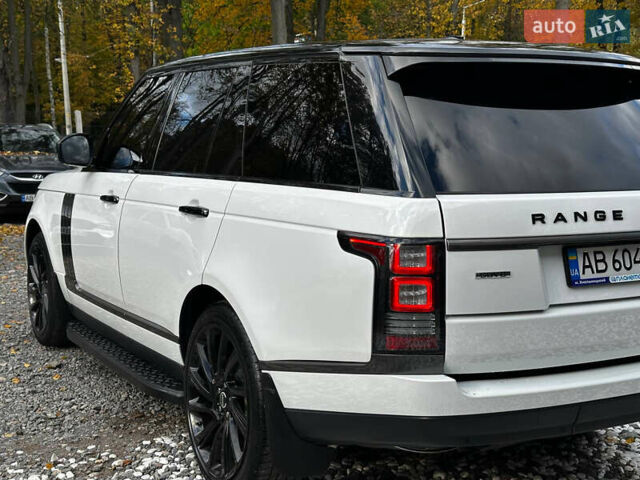 Белый Ленд Ровер Рендж Ровер, объемом двигателя 4.37 л и пробегом 180 тыс. км за 32000 $, фото 12 на Automoto.ua