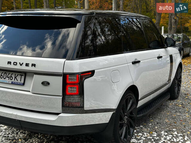 Белый Ленд Ровер Рендж Ровер, объемом двигателя 4.37 л и пробегом 180 тыс. км за 32000 $, фото 14 на Automoto.ua