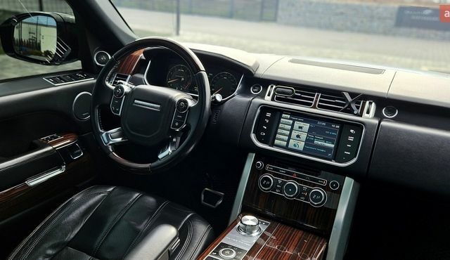 Белый Ленд Ровер Рендж Ровер, объемом двигателя 5 л и пробегом 198 тыс. км за 28500 $, фото 59 на Automoto.ua