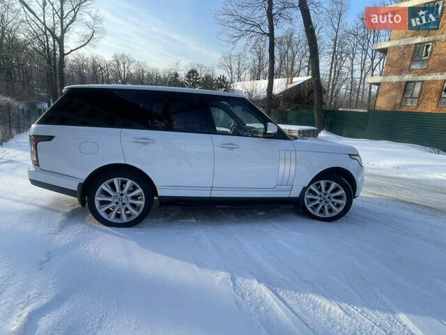 Белый Ленд Ровер Рендж Ровер, объемом двигателя 4.37 л и пробегом 91 тыс. км за 49000 $, фото 5 на Automoto.ua