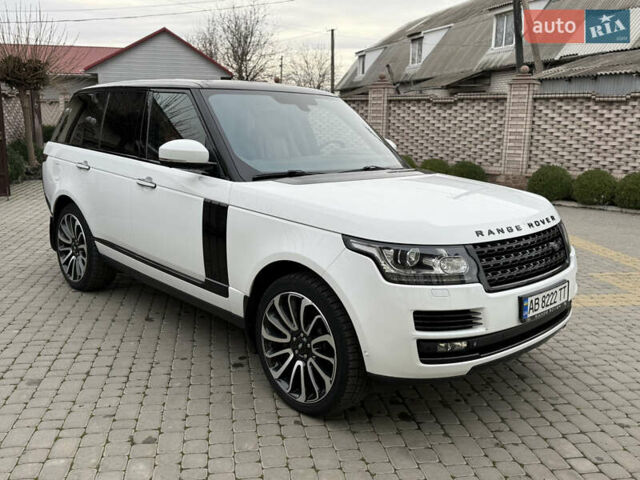 Білий Ленд Ровер Рендж Ровер, об'ємом двигуна 4.4 л та пробігом 130 тис. км за 38500 $, фото 13 на Automoto.ua