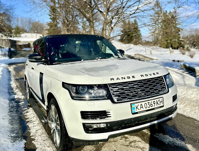 Белый Ленд Ровер Рендж Ровер, объемом двигателя 5 л и пробегом 190 тыс. км за 29000 $, фото 10 на Automoto.ua