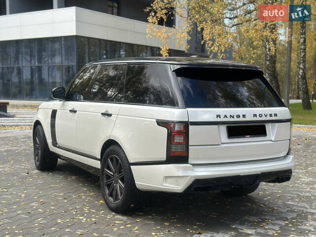 Белый Ленд Ровер Рендж Ровер, объемом двигателя 3 л и пробегом 200 тыс. км за 30500 $, фото 8 на Automoto.ua