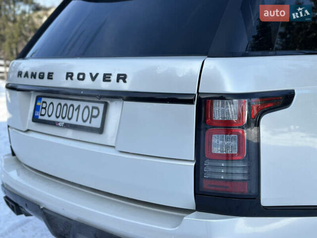 Белый Ленд Ровер Рендж Ровер, объемом двигателя 3 л и пробегом 201 тыс. км за 27900 $, фото 14 на Automoto.ua