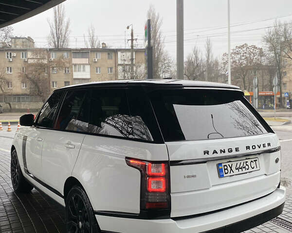 Белый Ленд Ровер Рендж Ровер, объемом двигателя 3 л и пробегом 170 тыс. км за 25500 $, фото 10 на Automoto.ua