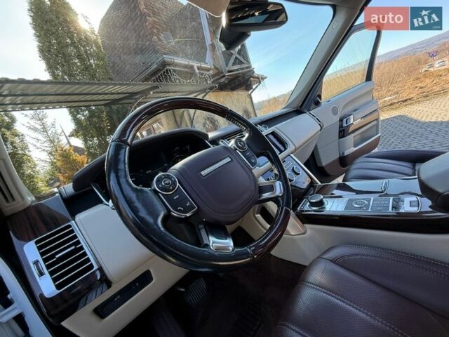 Белый Ленд Ровер Рендж Ровер, объемом двигателя 4.37 л и пробегом 278 тыс. км за 32999 $, фото 44 на Automoto.ua