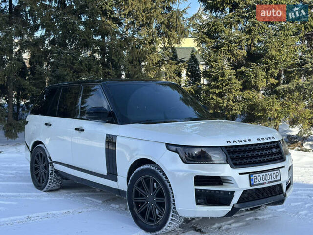 Белый Ленд Ровер Рендж Ровер, объемом двигателя 3 л и пробегом 201 тыс. км за 27900 $, фото 2 на Automoto.ua