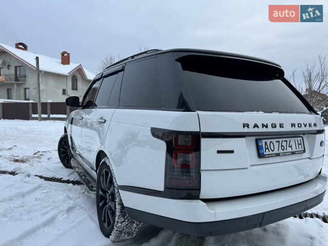 Білий Ленд Ровер Рендж Ровер, об'ємом двигуна 2.99 л та пробігом 155 тис. км за 30500 $, фото 16 на Automoto.ua
