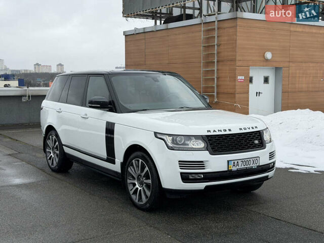 Білий Ленд Ровер Рендж Ровер, об'ємом двигуна 4.37 л та пробігом 64 тис. км за 50000 $, фото 2 на Automoto.ua