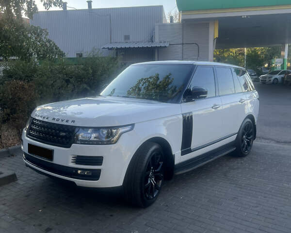 Белый Ленд Ровер Рендж Ровер, объемом двигателя 2.99 л и пробегом 195 тыс. км за 31200 $, фото 16 на Automoto.ua