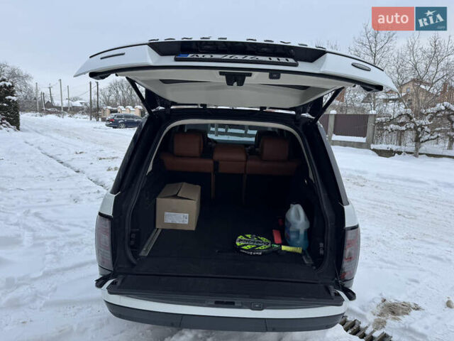 Білий Ленд Ровер Рендж Ровер, об'ємом двигуна 2.99 л та пробігом 155 тис. км за 30500 $, фото 13 на Automoto.ua