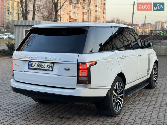 Білий Ленд Ровер Рендж Ровер, об'ємом двигуна 5 л та пробігом 142 тис. км за 28500 $, фото 5 на Automoto.ua