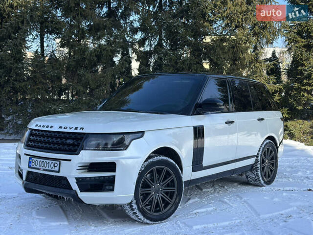 Белый Ленд Ровер Рендж Ровер, объемом двигателя 3 л и пробегом 201 тыс. км за 27900 $, фото 4 на Automoto.ua