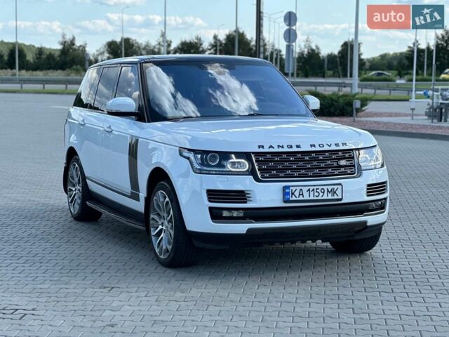 Білий Ленд Ровер Рендж Ровер, об'ємом двигуна 4.37 л та пробігом 240 тис. км за 38500 $, фото 1 на Automoto.ua