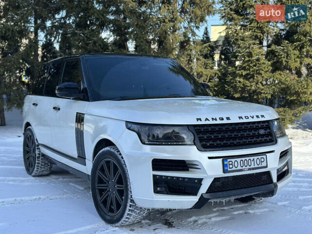 Белый Ленд Ровер Рендж Ровер, объемом двигателя 3 л и пробегом 201 тыс. км за 27900 $, фото 3 на Automoto.ua