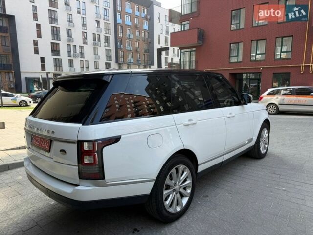 Белый Ленд Ровер Рендж Ровер, объемом двигателя 3 л и пробегом 201 тыс. км за 24400 $, фото 10 на Automoto.ua