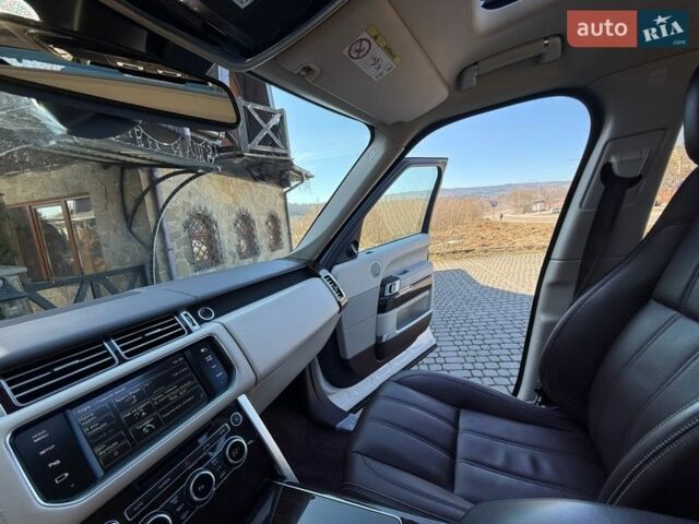 Белый Ленд Ровер Рендж Ровер, объемом двигателя 4.37 л и пробегом 278 тыс. км за 32999 $, фото 59 на Automoto.ua