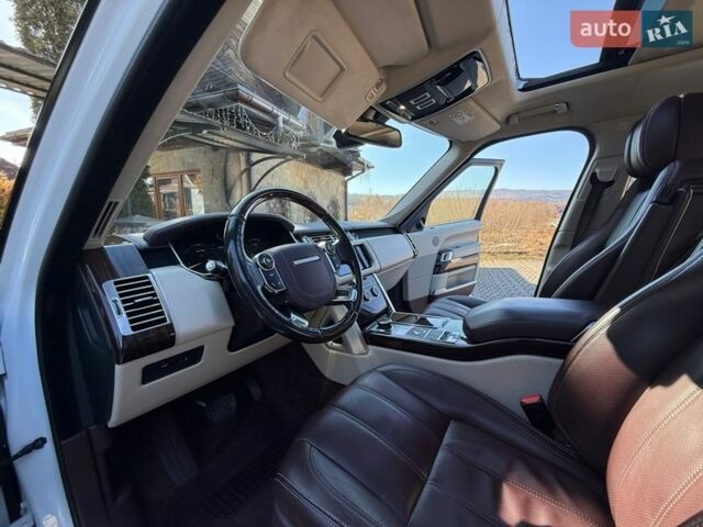 Білий Ленд Ровер Рендж Ровер, об'ємом двигуна 4.4 л та пробігом 278 тис. км за 32999 $, фото 19 на Automoto.ua