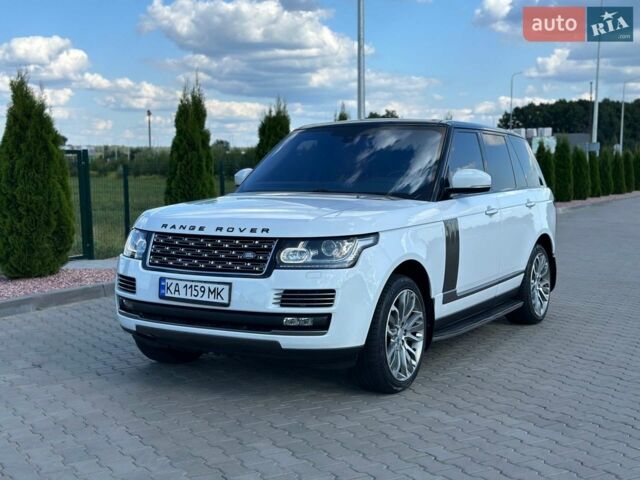 Білий Ленд Ровер Рендж Ровер, об'ємом двигуна 4.37 л та пробігом 240 тис. км за 38500 $, фото 10 на Automoto.ua