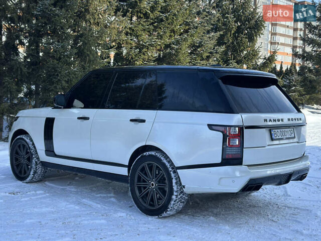 Белый Ленд Ровер Рендж Ровер, объемом двигателя 3 л и пробегом 201 тыс. км за 27900 $, фото 9 на Automoto.ua