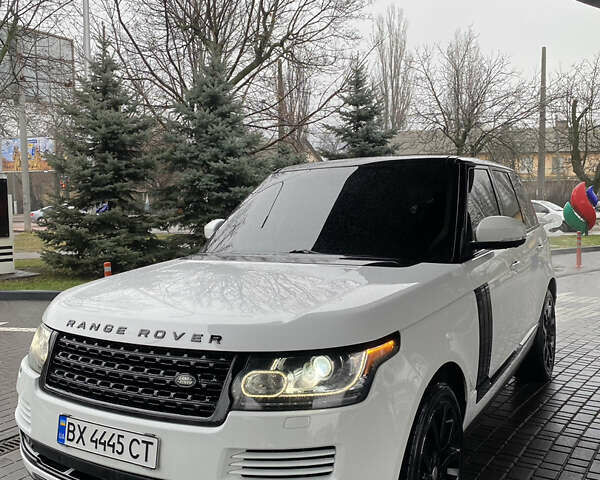 Белый Ленд Ровер Рендж Ровер, объемом двигателя 3 л и пробегом 170 тыс. км за 25500 $, фото 3 на Automoto.ua