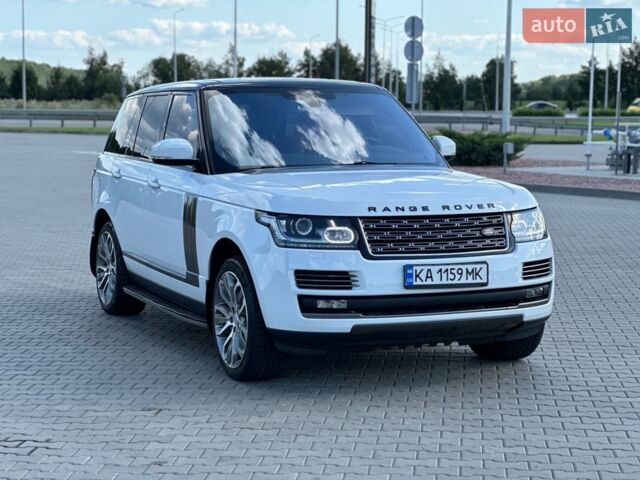 Білий Ленд Ровер Рендж Ровер, об'ємом двигуна 4.37 л та пробігом 240 тис. км за 38500 $, фото 1 на Automoto.ua
