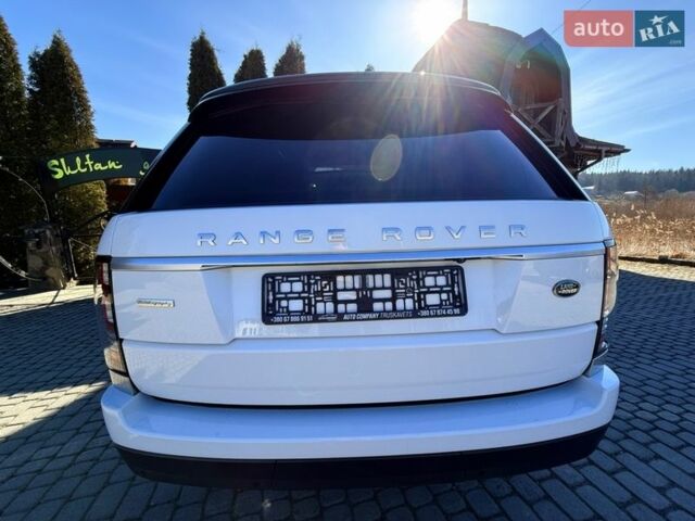 Білий Ленд Ровер Рендж Ровер, об'ємом двигуна 4.4 л та пробігом 278 тис. км за 32999 $, фото 11 на Automoto.ua