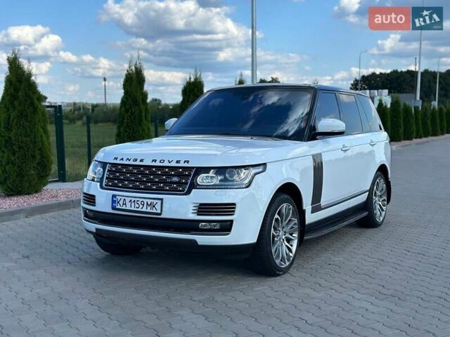Білий Ленд Ровер Рендж Ровер, об'ємом двигуна 4.37 л та пробігом 240 тис. км за 38500 $, фото 10 на Automoto.ua