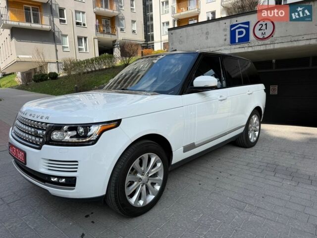 Белый Ленд Ровер Рендж Ровер, объемом двигателя 3 л и пробегом 201 тыс. км за 24400 $, фото 1 на Automoto.ua