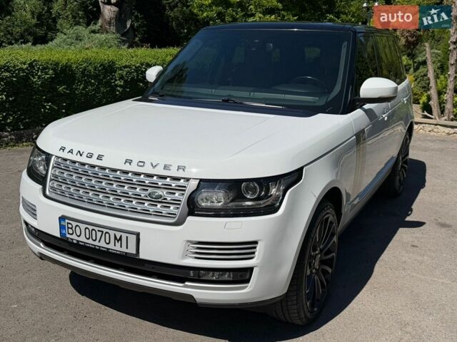 Белый Ленд Ровер Рендж Ровер, объемом двигателя 2.99 л и пробегом 135 тыс. км за 28000 $, фото 3 на Automoto.ua